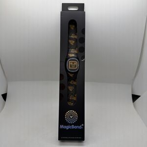 New Walt Disney World Cinderella Castle Black & Gold MagicBand+ New Magicband !